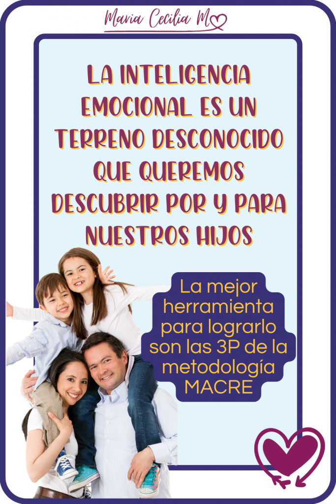 La inteligencia emocional por y para nuestros hijos.